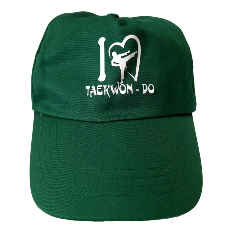 Шапка с козирка I Love Taekwon-Do